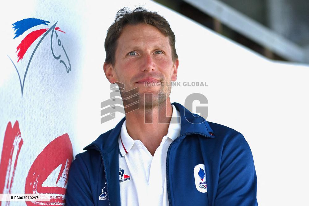 Paris 2024 - French riders team Presentation - Saint-Martin de Brehal