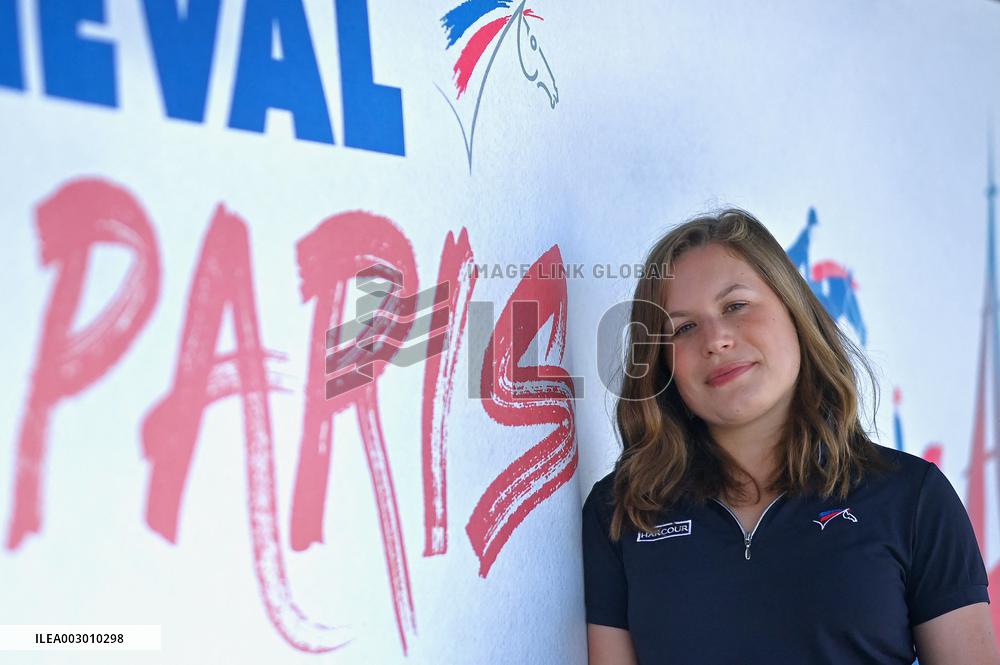 Paris 2024 - French riders team Presentation - Saint-Martin de Brehal