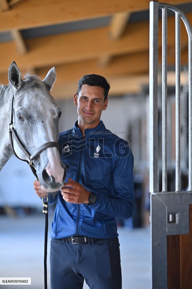 Paris 2024 - French riders team Presentation - Saint-Martin de Brehal