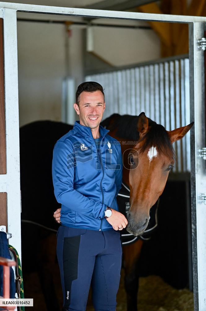 Paris 2024 - French riders team Presentation - Saint-Martin de Brehal