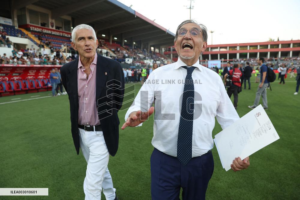 PARTITA DEL CUORE 2024 : NAZIONALE CANTANTI VS NAZIONALE POLITICI ALLO STADIO GRAN SASSO DI AQUILA