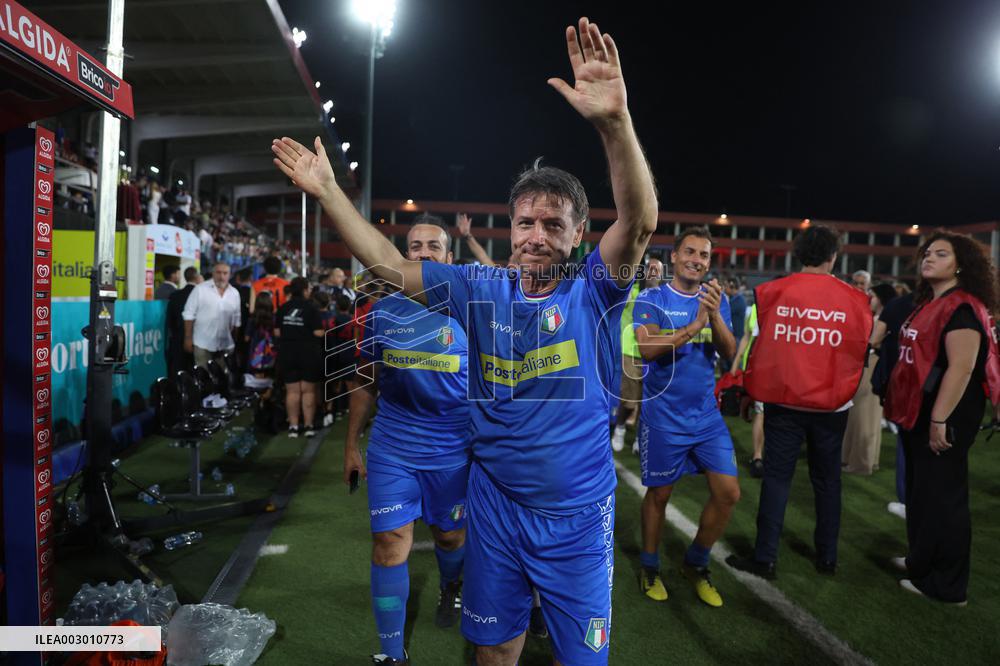 l’ Aquila: Partita del Cuore 2024 Nazionale Politici contro Nazionale Cantanti