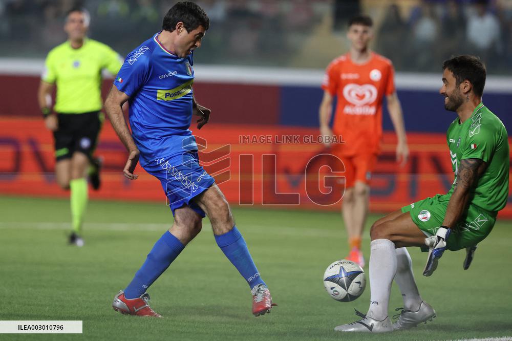 l’ Aquila: Partita del Cuore 2024 Nazionale Politici contro Nazionale Cantanti