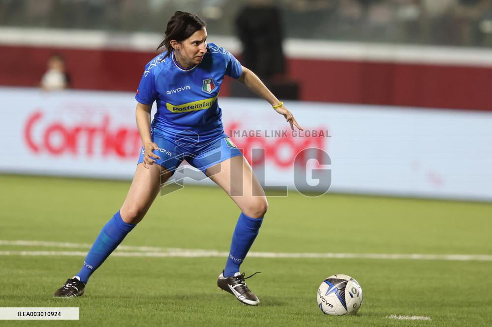 l’ Aquila: Partita del Cuore 2024 Nazionale Politici contro Nazionale Cantanti