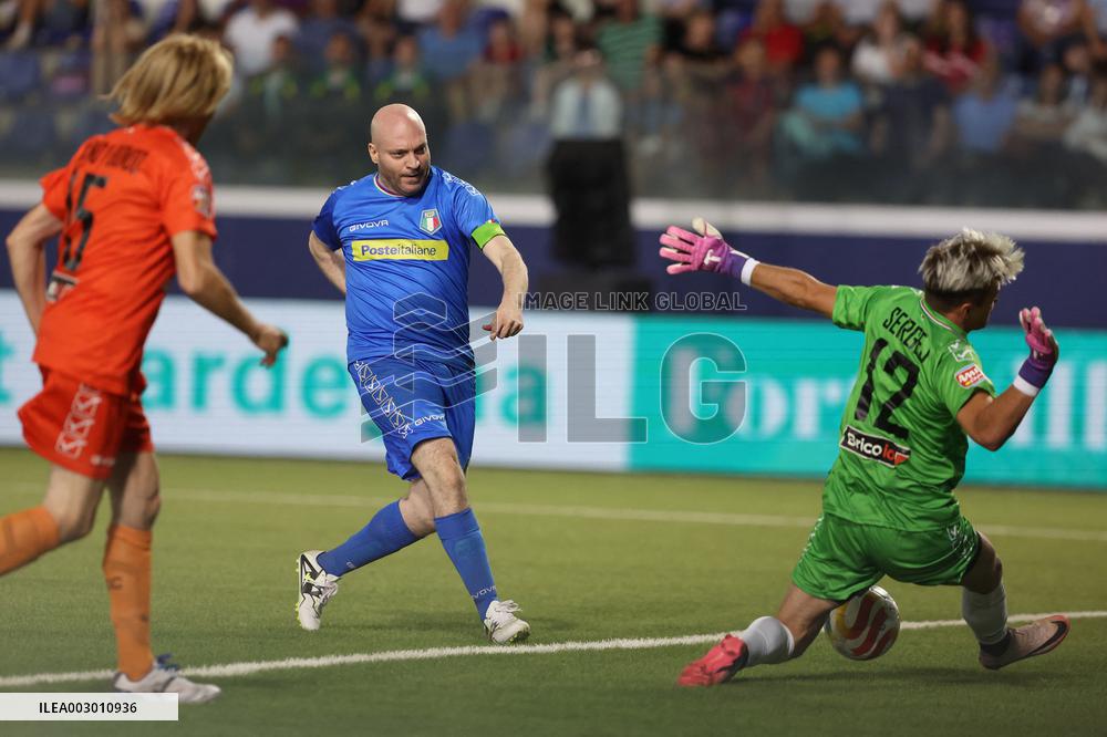 l’ Aquila: Partita del Cuore 2024 Nazionale Politici contro Nazionale Cantanti