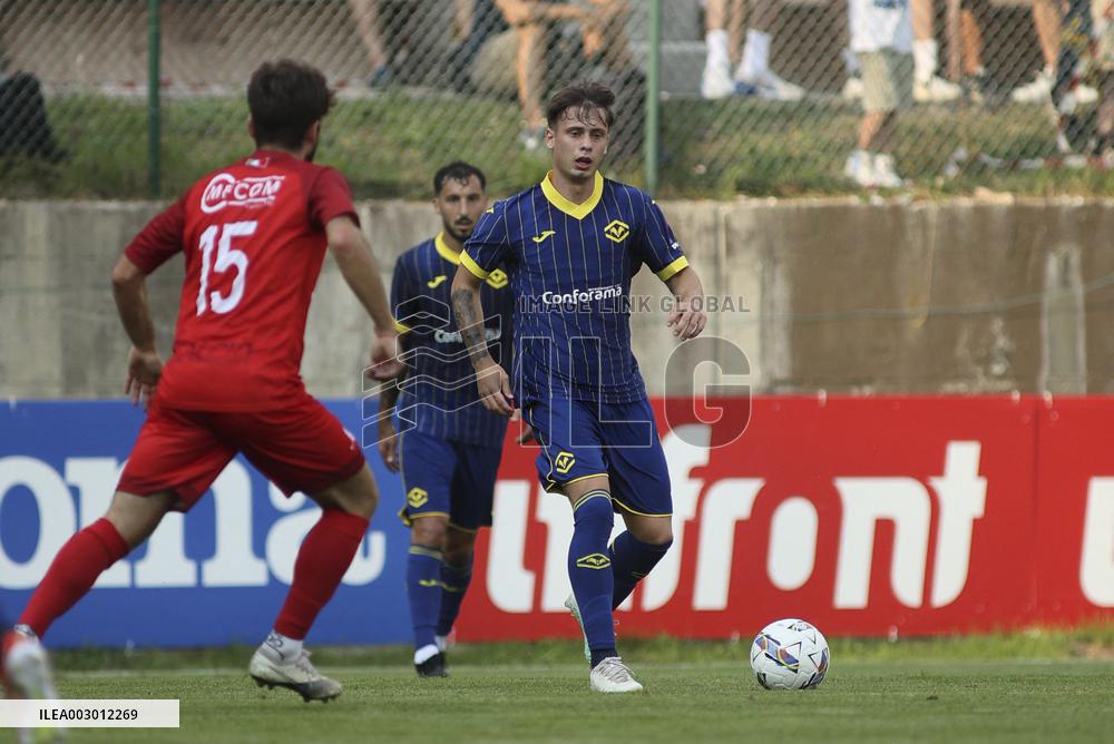 Friendly football match - Hellas Verona FC vs Top 22 dilettanti Verona