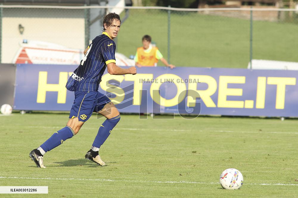 Friendly football match - Hellas Verona FC vs Top 22 dilettanti Verona