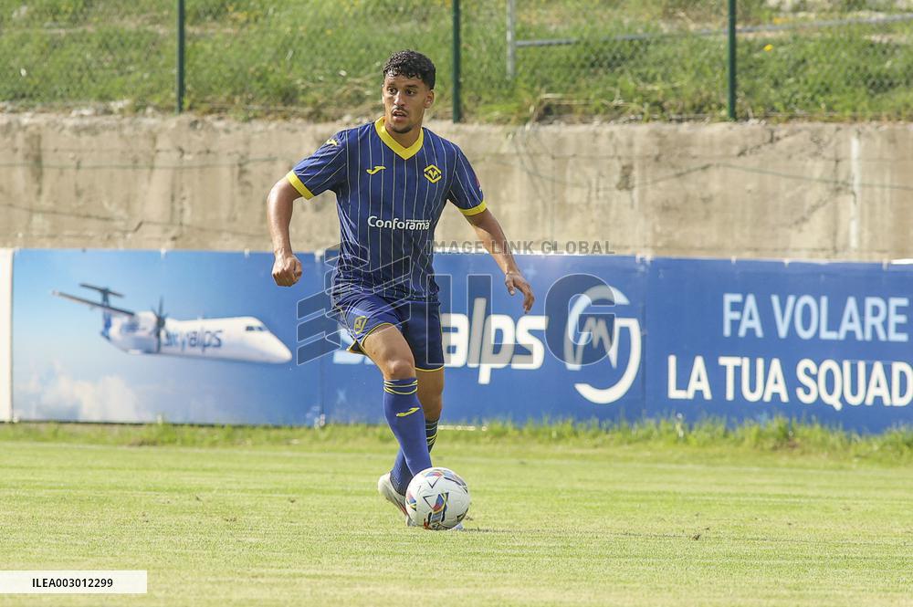 Friendly football match - Hellas Verona FC vs Top 22 dilettanti Verona