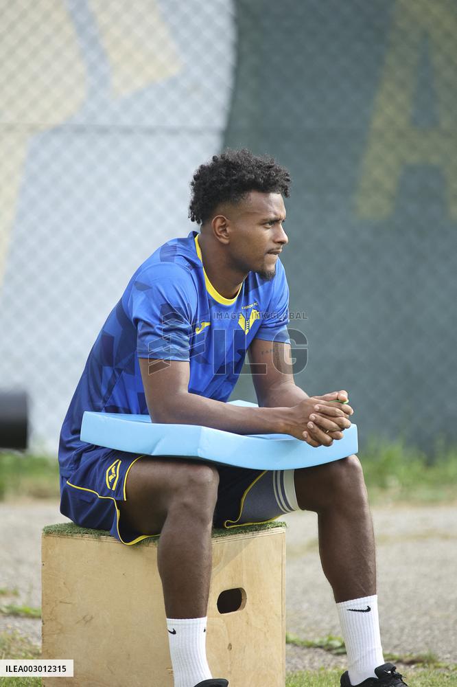 Friendly football match - Hellas Verona FC vs Top 22 dilettanti Verona