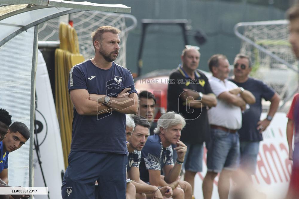Friendly football match - Hellas Verona FC vs Top 22 dilettanti Verona
