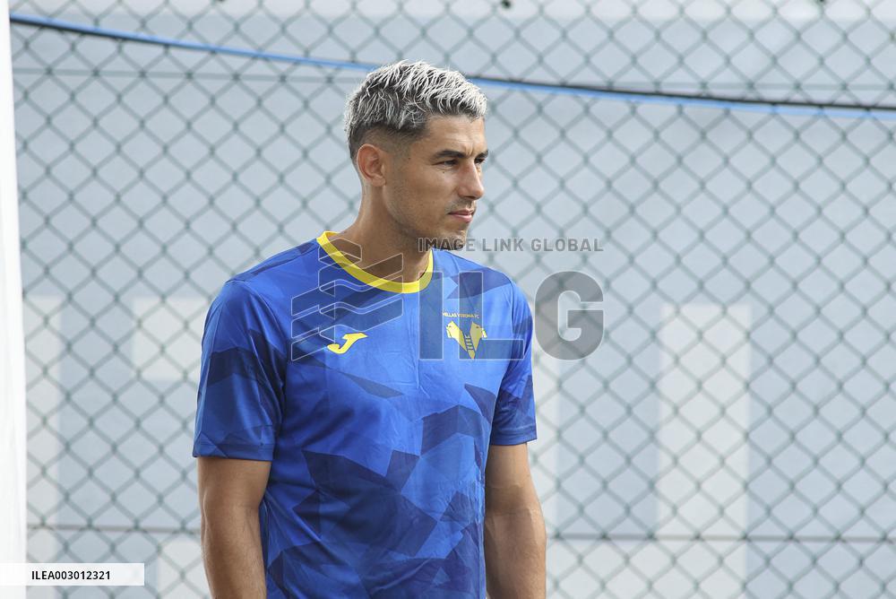 Friendly football match - Hellas Verona FC vs Top 22 dilettanti Verona