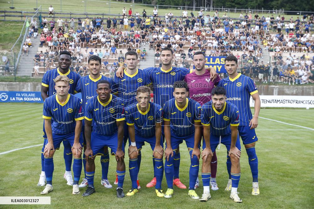 Friendly football match - Hellas Verona FC vs Top 22 dilettanti Verona