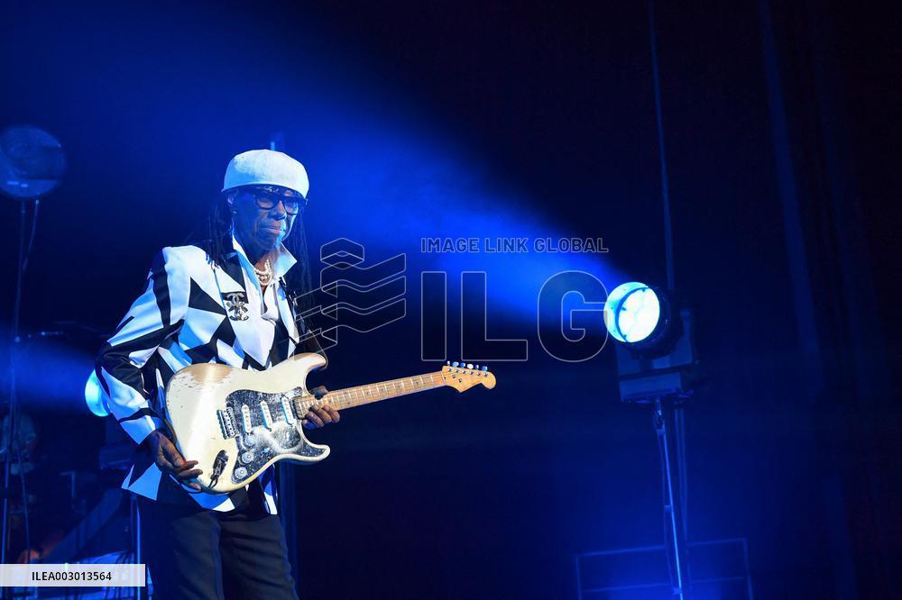 Nile Rodgers & CHIC Performs At The Seine Musicale - Paris
