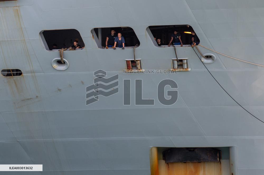 Amphibious Helicopter Carrier (PHA) Tonnerre Returns To Toulon