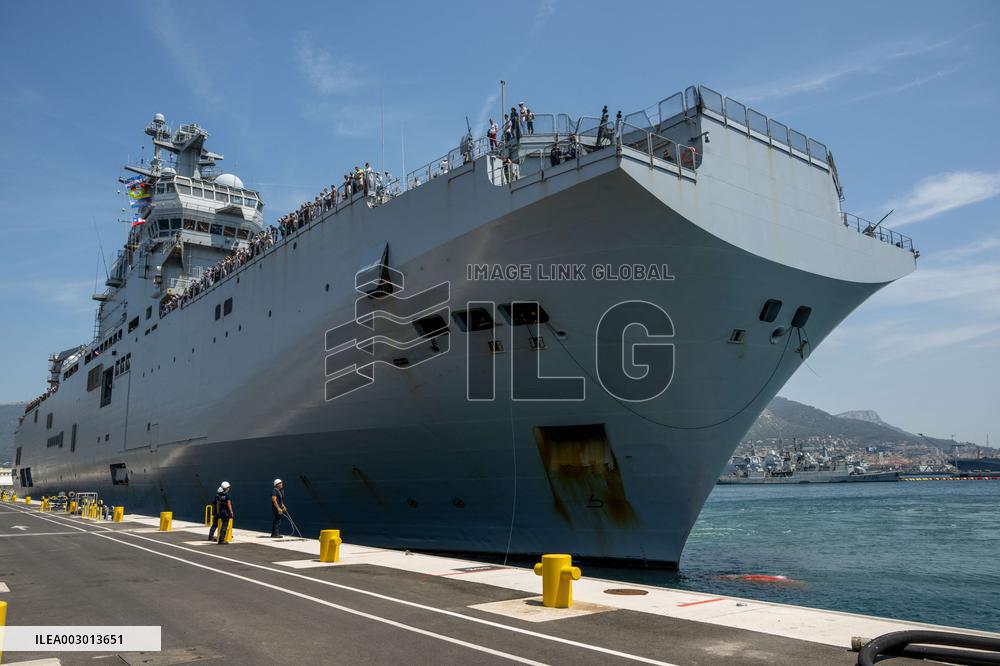 Amphibious Helicopter Carrier (PHA) Tonnerre Returns To Toulon