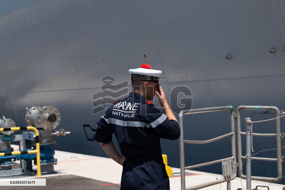 Amphibious Helicopter Carrier (PHA) Tonnerre Returns To Toulon