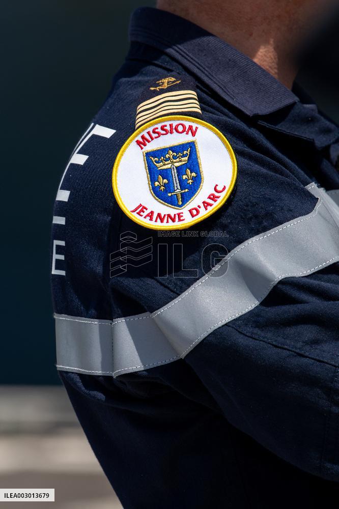 Amphibious Helicopter Carrier (PHA) Tonnerre Returns To Toulon