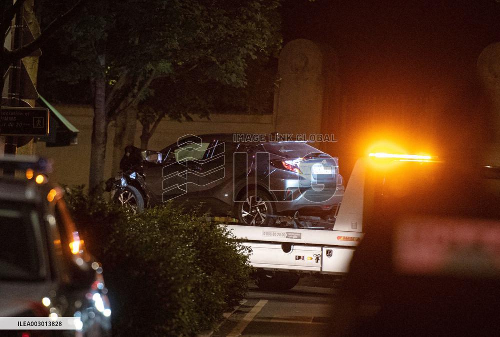 Motorist Rams Into Cafe Leaving One Dead And Several Seriously Hurt - Paris