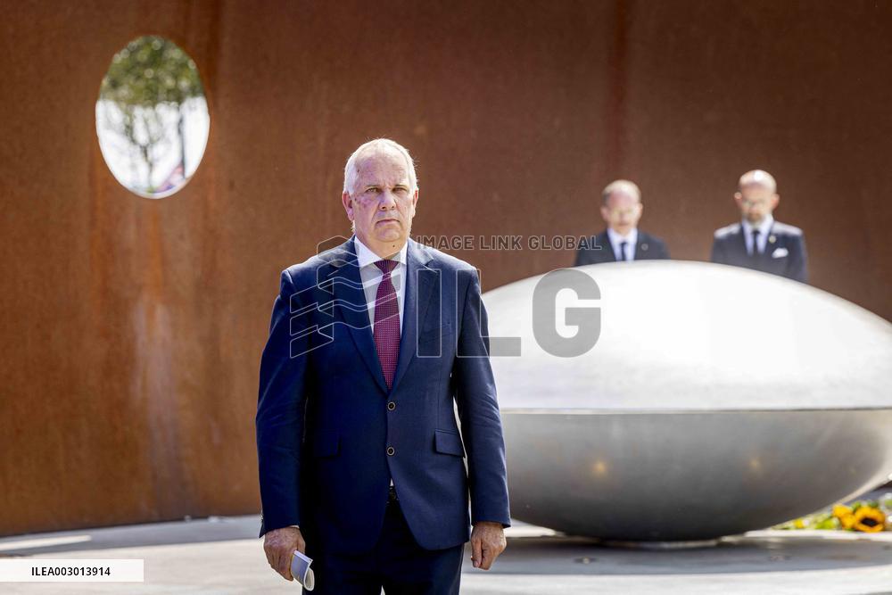 King Willem-Alexander Attends 10th Commemoration Of Flight MH17 - Netherlands