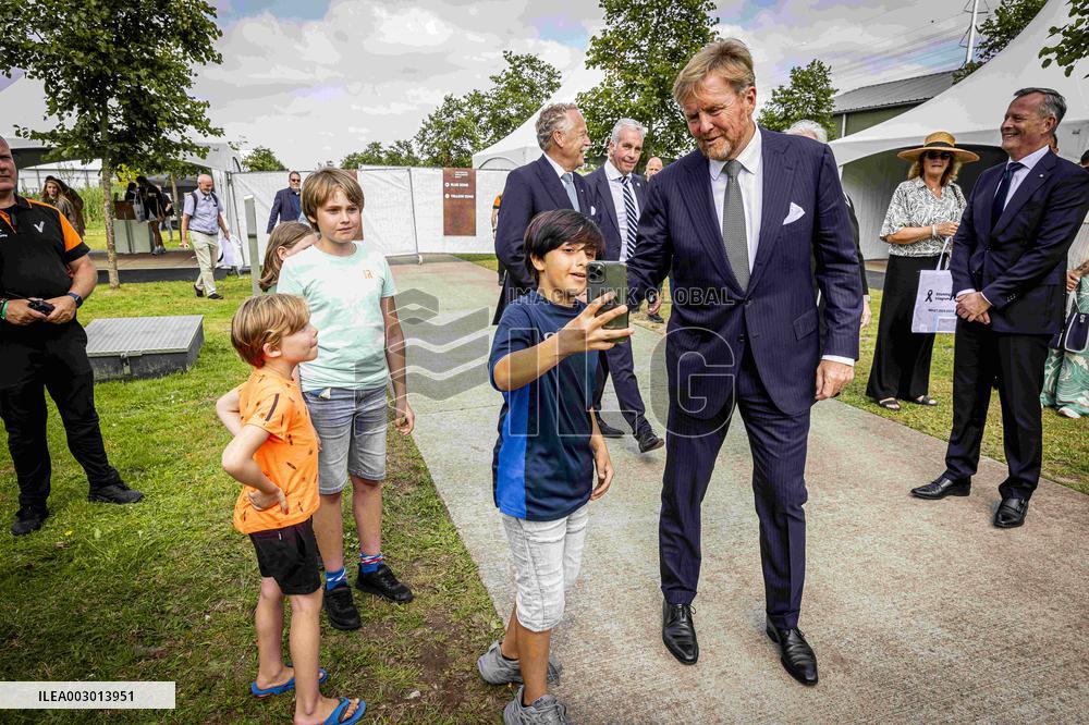 King Willem-Alexander Attends 10th Commemoration Of Flight MH17 - Netherlands