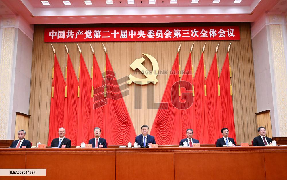CHINA-BEIJING-20TH CPC CENTRAL COMMITTEE-THIRD PLENARY SESSION (CN)