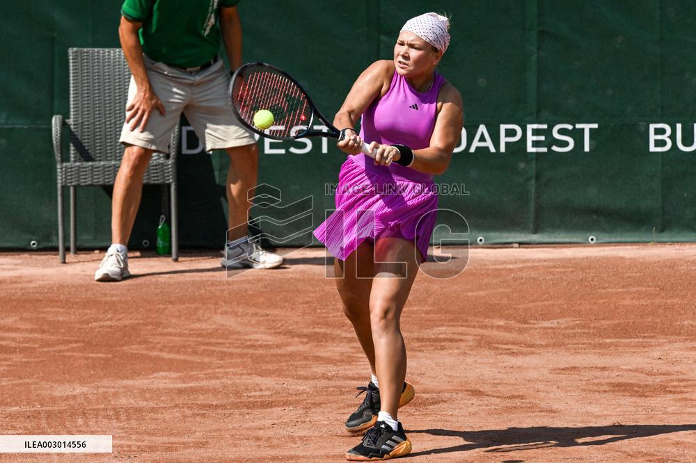 International Tennis match - WTA Hungarian Grand Prix - Round of 16 and Quarter finals