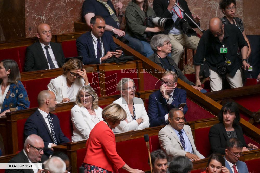 XVIIth legislature at National Assembly - Paris