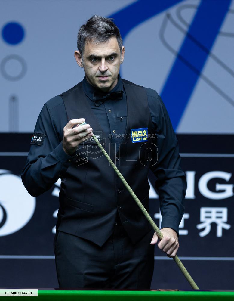 (SP)CHINA-SHANGHAI-SNOOKER-SHANGHAI MASTERS 2024 (CN)