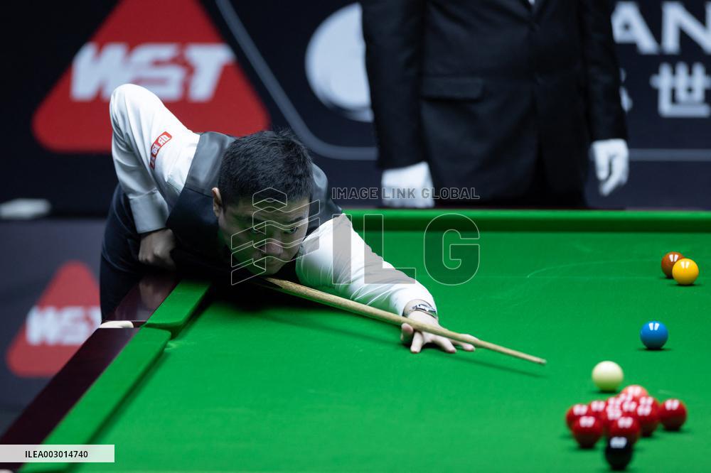 (SP)CHINA-SHANGHAI-SNOOKER-SHANGHAI MASTERS 2024 (CN)