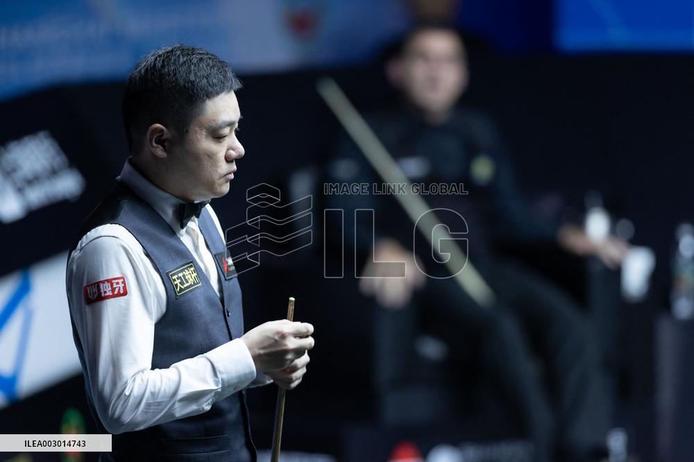 (SP)CHINA-SHANGHAI-SNOOKER-SHANGHAI MASTERS 2024 (CN)