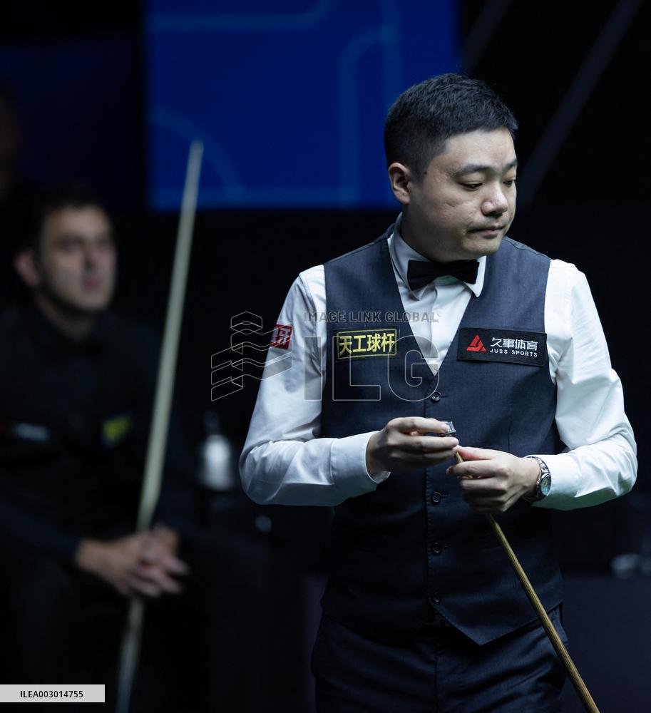 (SP)CHINA-SHANGHAI-SNOOKER-SHANGHAI MASTERS 2024 (CN)