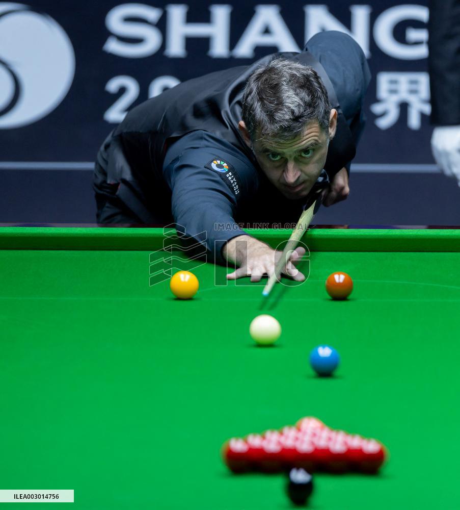 (SP)CHINA-SHANGHAI-SNOOKER-SHANGHAI MASTERS 2024 (CN)