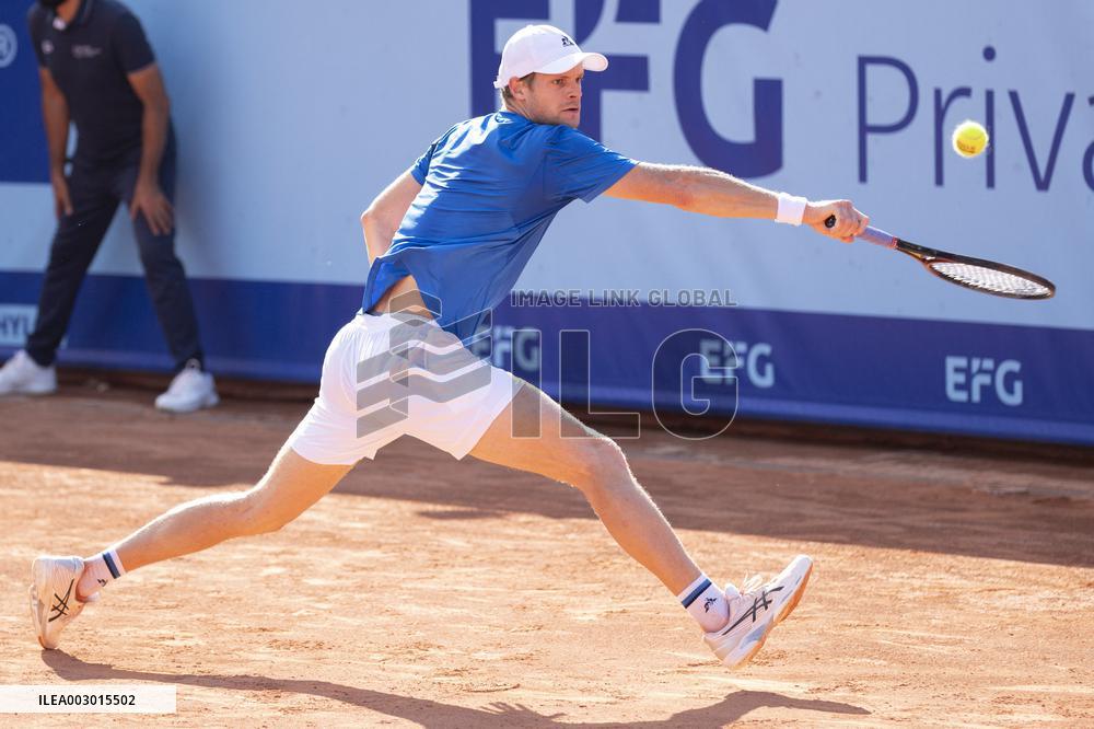 International Tennis match - EFG Swiss Open Gstaad