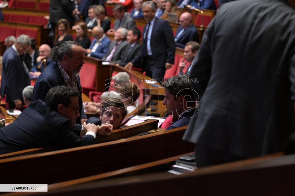 XVIIth legislature at National Assembly - Paris