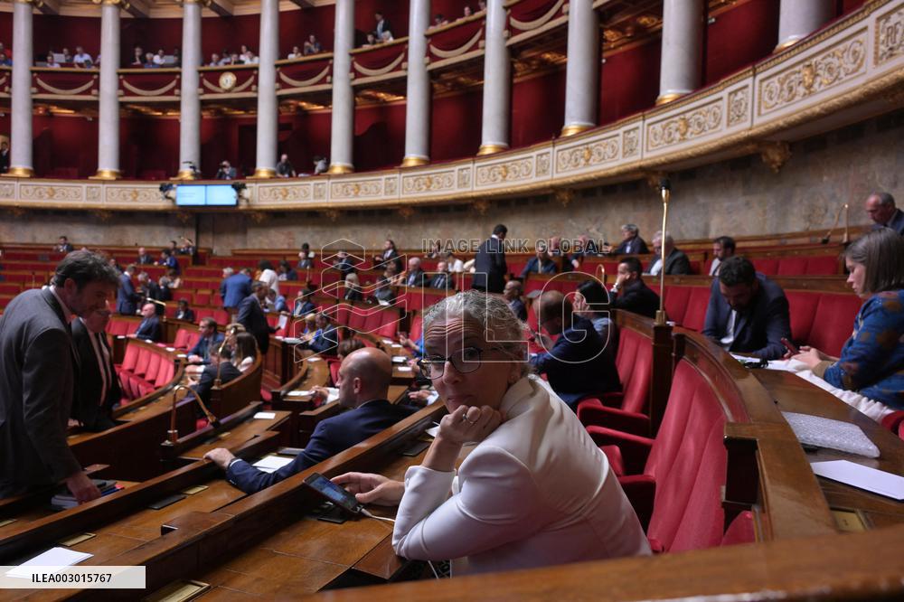 XVIIth legislature at National Assembly - Paris