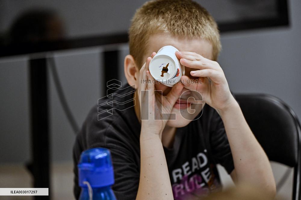 Educational centre for displaced children inaugurated in Zaporizhzhia