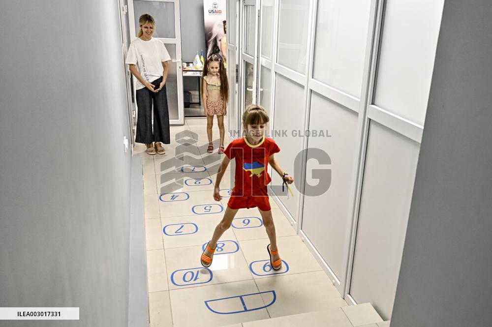 Educational centre for displaced children inaugurated in Zaporizhzhia