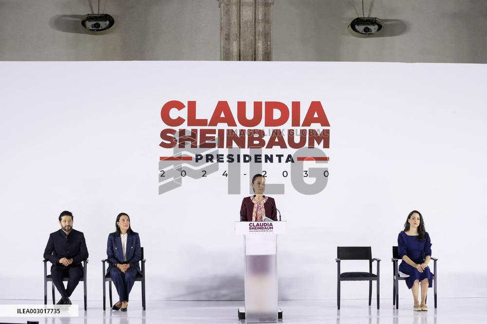 MEXICO-MEXICO CITY-CLAUDIA SHEINBAUM-CABINET MEMBERS