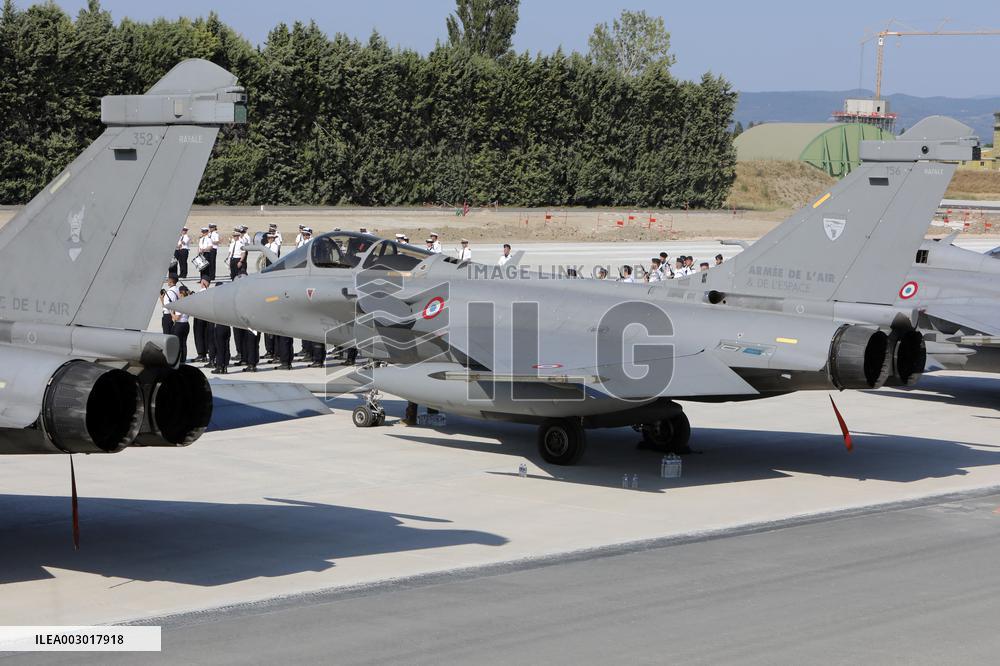 Orange-Caritat Air Base Welcomes Rafale Fighter Jets
