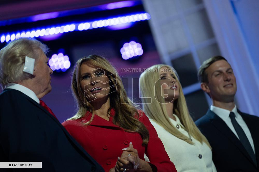 Trump Accepts Republican Nomination - Milwaukee