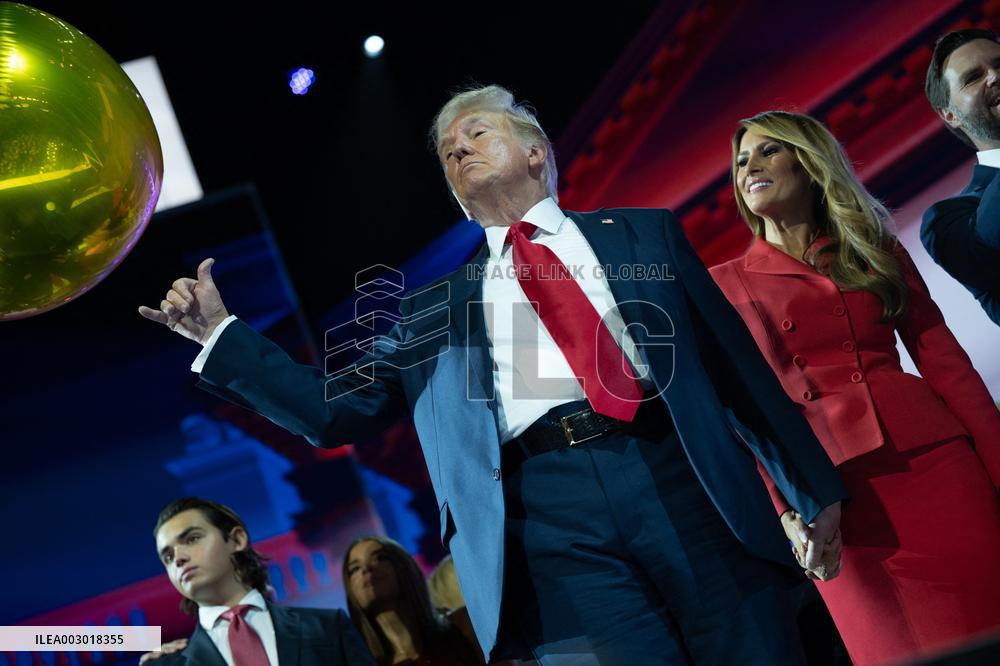 Trump Accepts Republican Nomination - Milwaukee