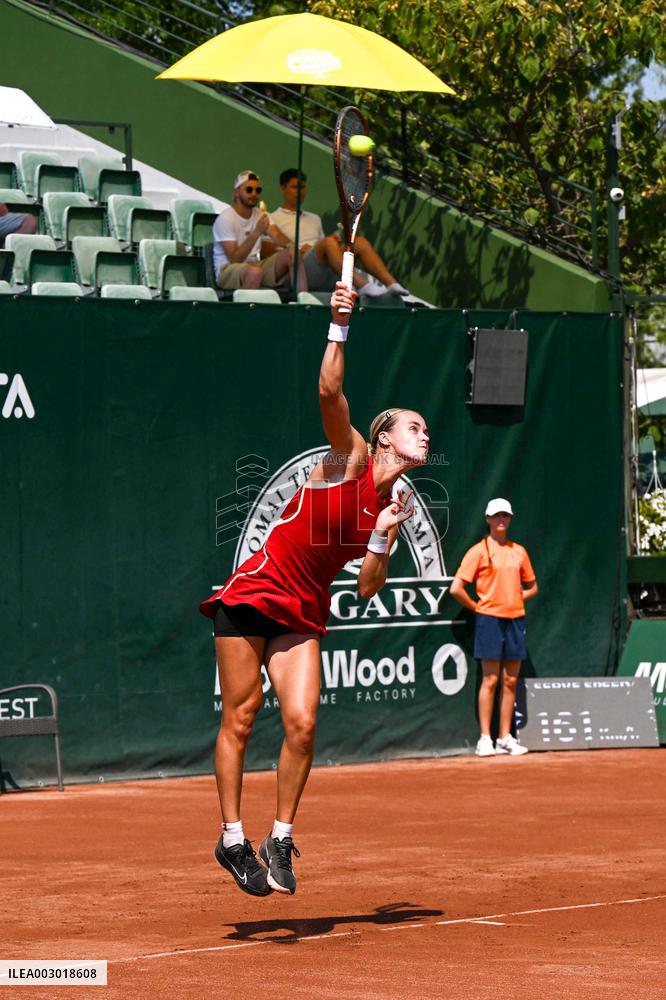 International Tennis match - WTA Hungarian Grand Prix - Quarter finals