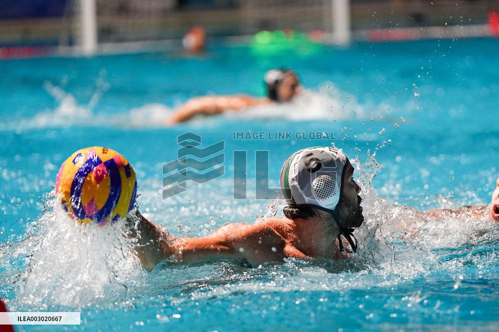 International waterpolo match - Trofeo Siracusae - Italy vs Hungary