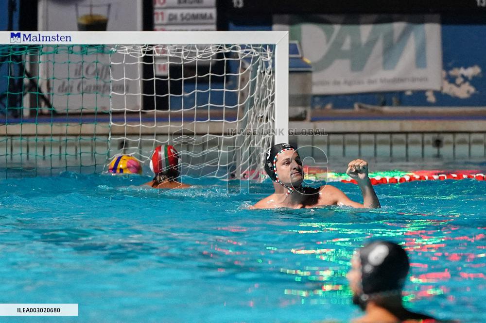 International waterpolo match - Trofeo Siracusae - Italy vs Hungary