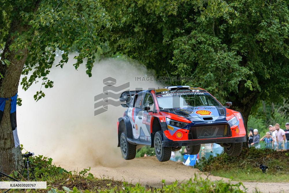 Rally race - Fia World Rally Championship  WRC Tet Rally Latvia 2024