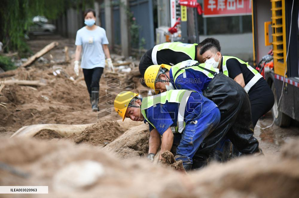 CHINA-SHAANXI-BAOJI-TORRENTIAL RAINS-RESCUE EFFORTS (CN)