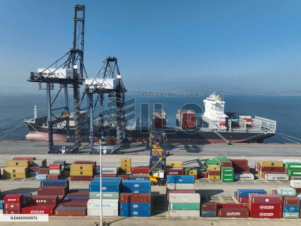 CHINA-LIAONING-DALIAN-MEXICO-NEW ROUTE-LAUNCH (CN)