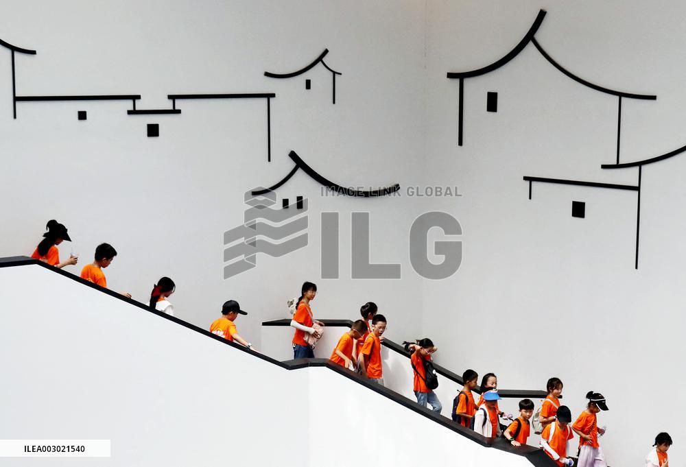 Children Visit A Folk Customs Hall In Suzhou - China