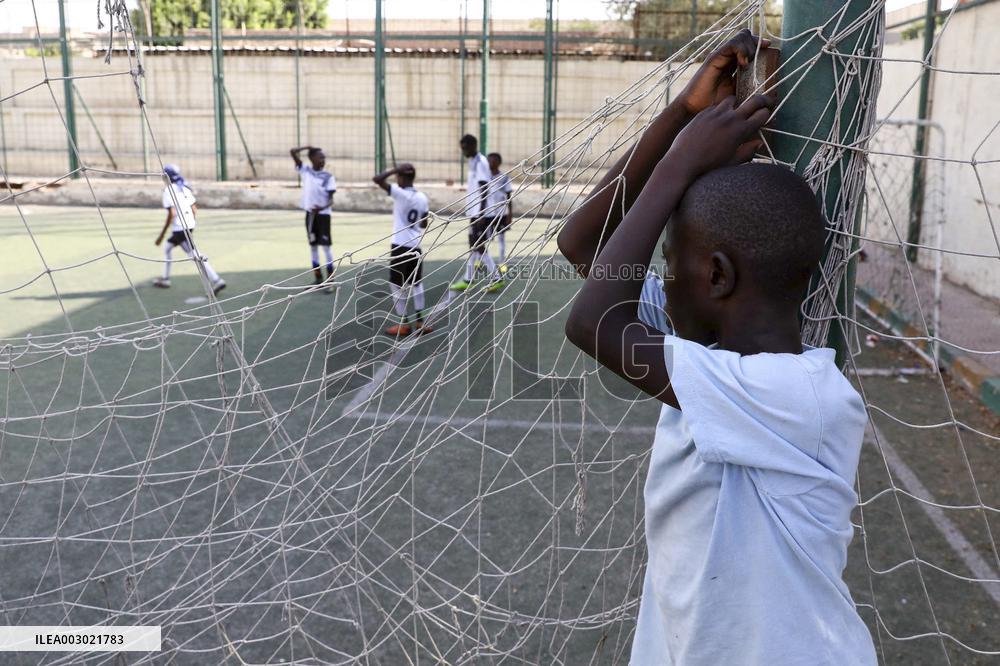 EGYPT-CAIRO-YOUNG REFUGEES-FOOTBALL ACADEMY