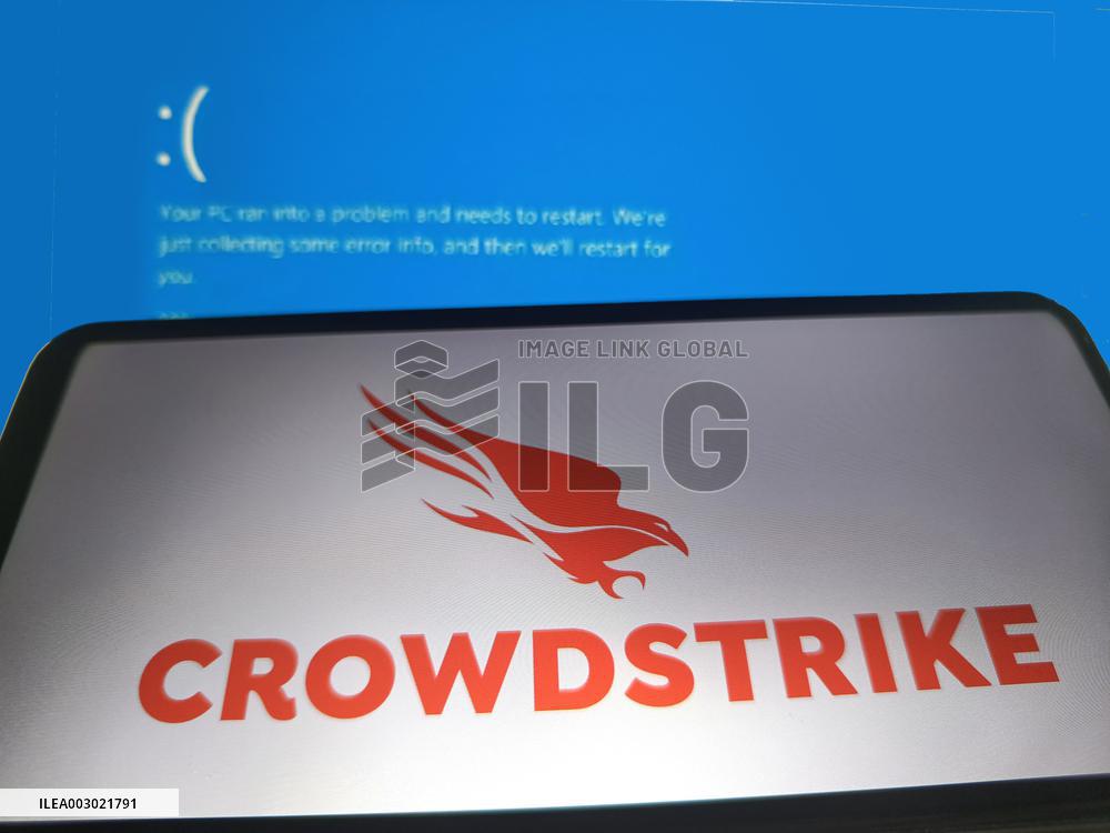 Illustration CrowdStrike Cause Microsoft Blue Screen of Death